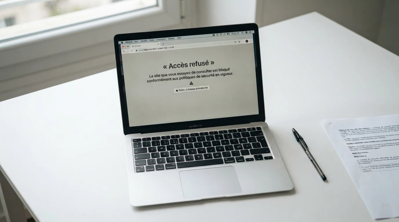 Capture d'écran de la page de l'ANJ listant les sites de jeux d'argent bloqués et déréférencés en France