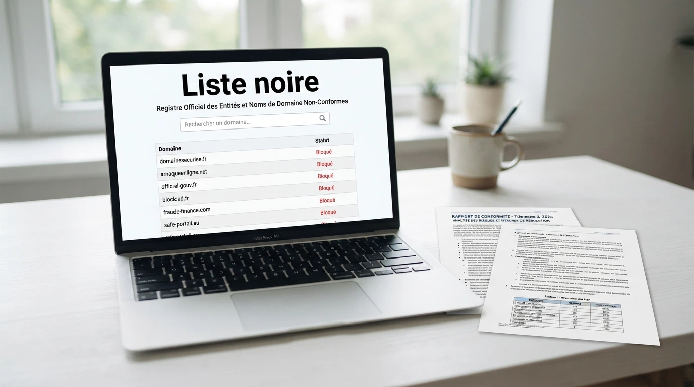 Documents officiels français et captures d'écran de registres de régulation illustrant le contrôle de l'ANJ sur les jeux d'argent en ligne