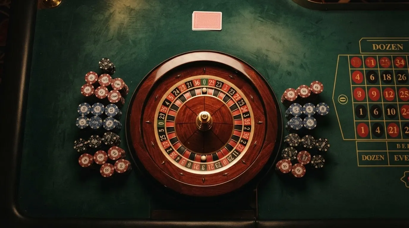 Une grille comparative stylisée affichant les noms des casinos, leur statut légal et les icônes des moyens de paiement disponibles