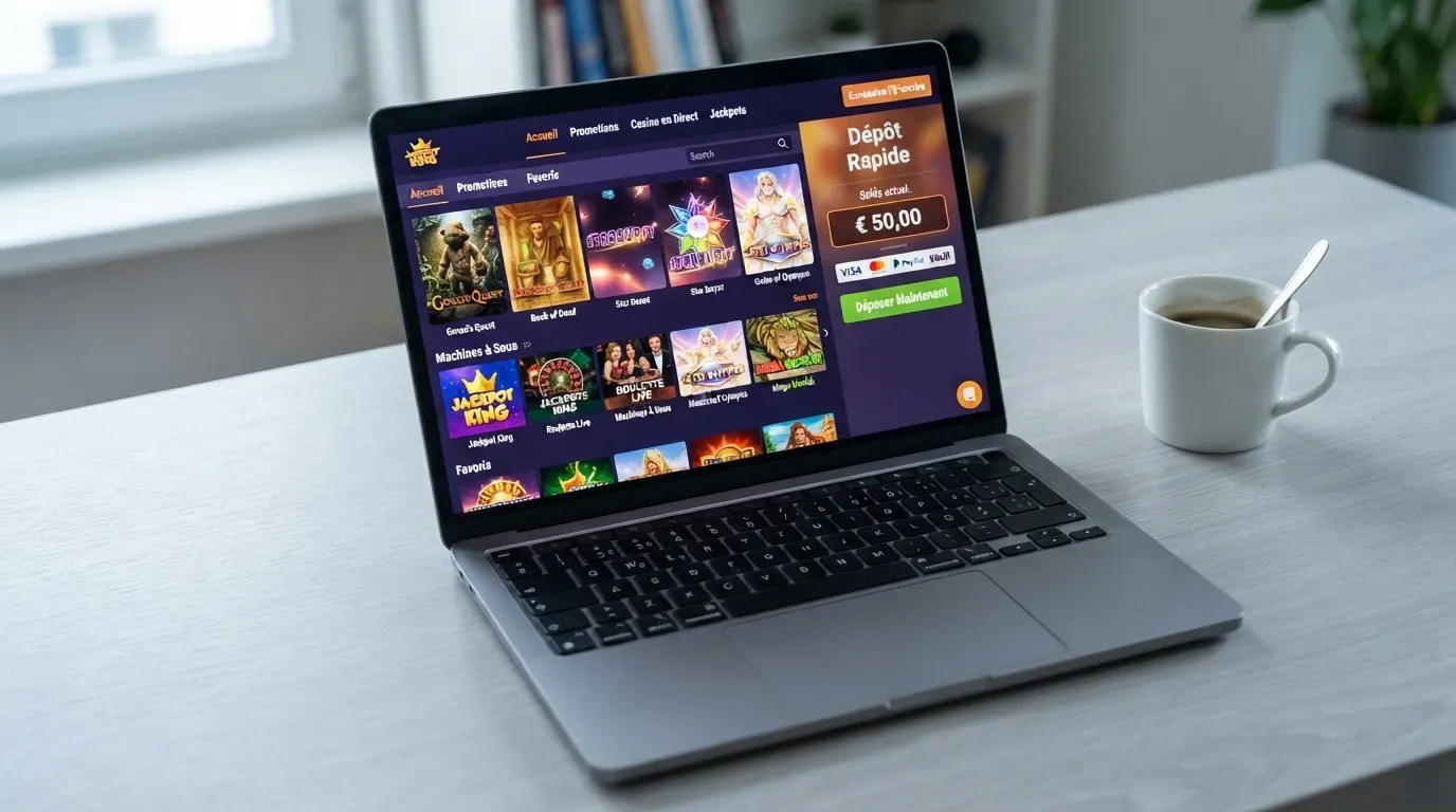 Capture d'écran partagée entre plusieurs casinos en ligne affichant l'option de dépôt en crypto-monnaie TRX