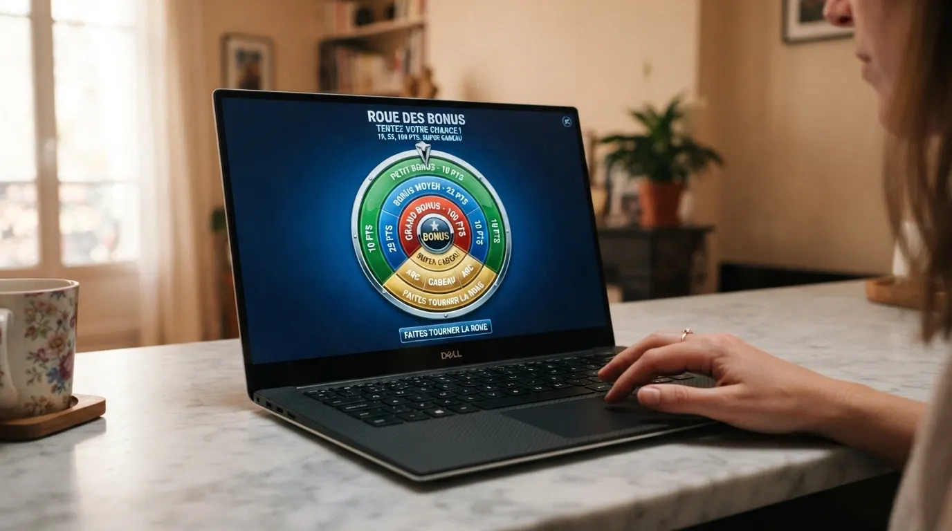 La roue de jackpot de Mega Moolah, segmentée en quatre zones colorées représentant les niveaux Mini, Minor, Major et Mega, avec une aiguille centrale.